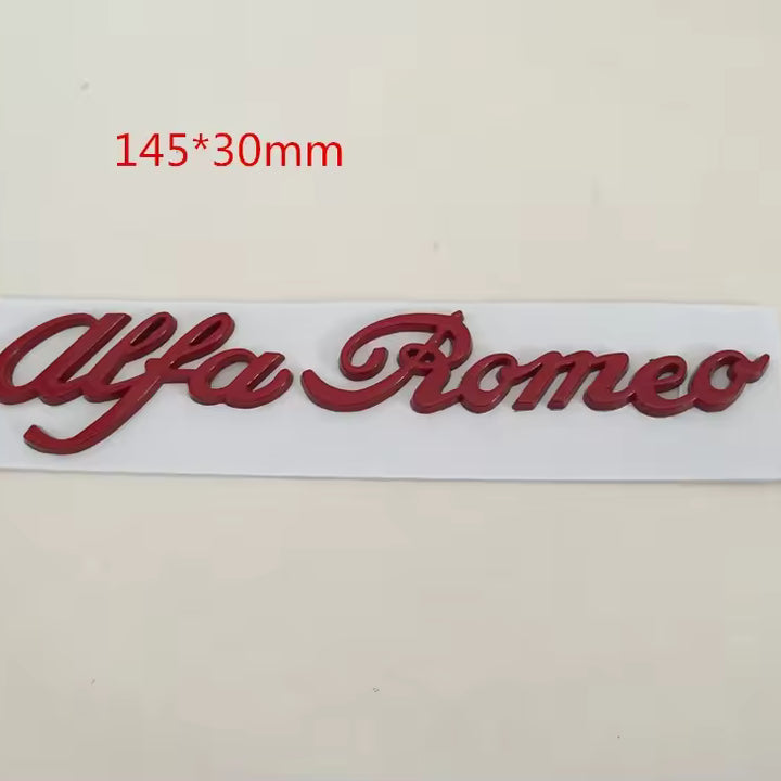 Alfa Romeo 3D Metalen Embleem