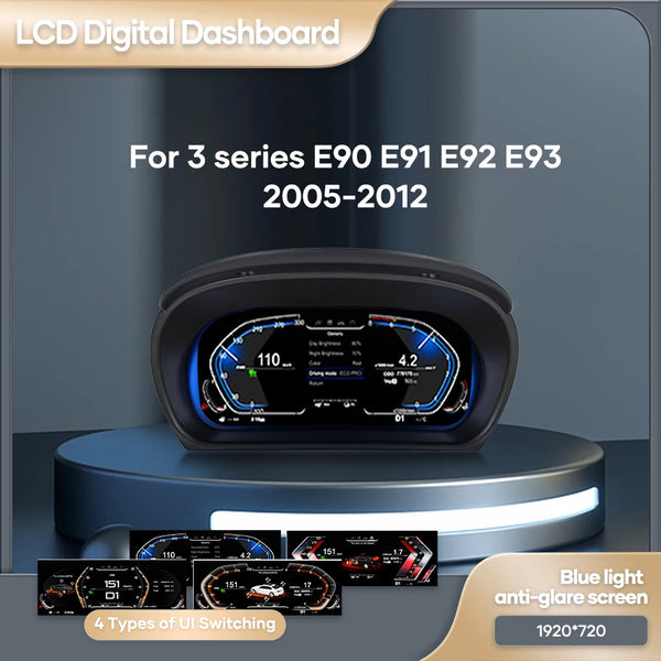 Digitale Dashboard voor BMW