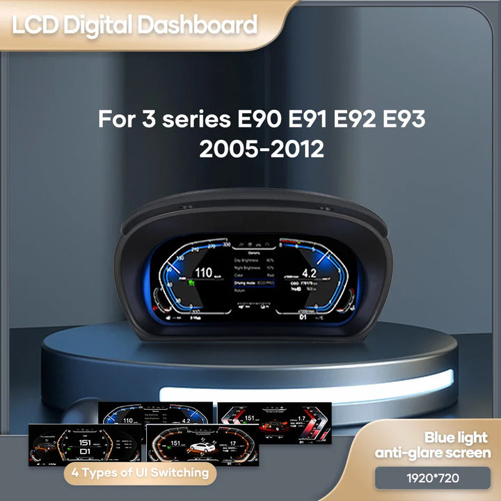 Digitale Dashboard voor BMW