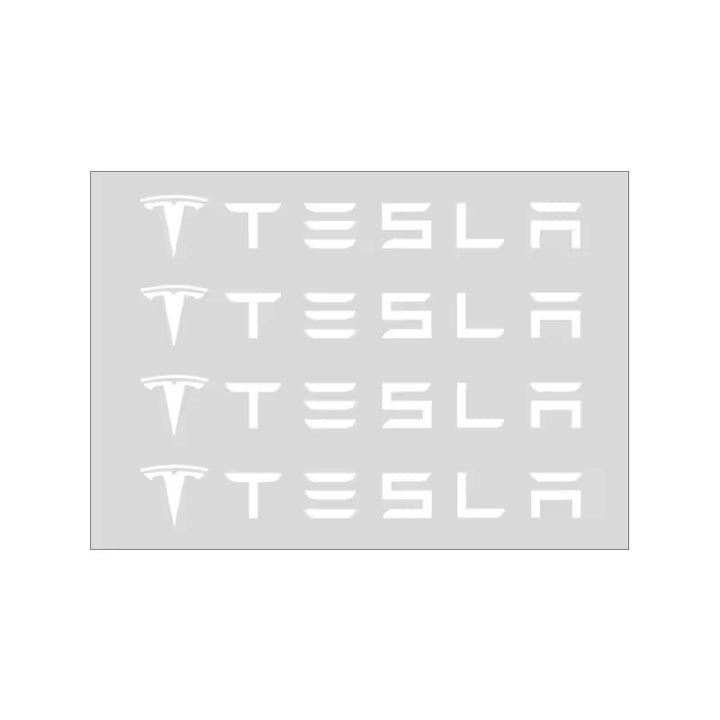 Tesla Model 3YSX Deurgreep & Spiegel Stickers (4 Stuks)