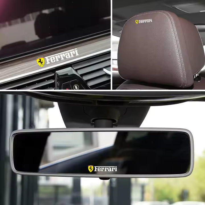 Ferrari 3D Metalen Embleem Stickers