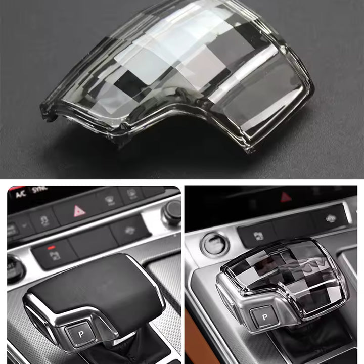Audi A6 C8 A7 Q7 Q8 A8 (2019 - 2022) - Crystal Look Versnellingspook & P-Knop Cover Trim