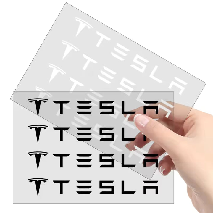 Tesla Model 3YSX Deurgreep & Spiegel Stickers (4 Stuks)