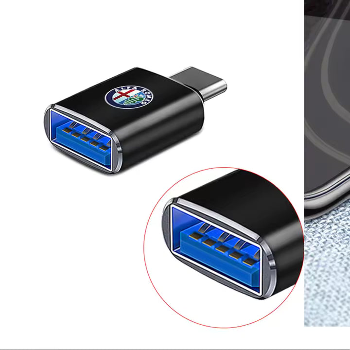 Alfa Romeo Type-C naar USB Adapter