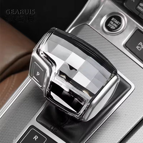 Audi A6 C8 A7 Q7 Q8 A8 (2019 - 2022) - Crystal Look Versnellingspook & P-Knop Cover Trim