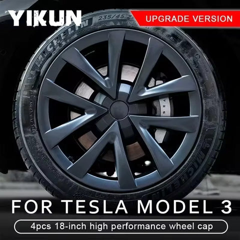 Tesla Model 3 Wieldoppen 18 Inch (4 Stuks)
