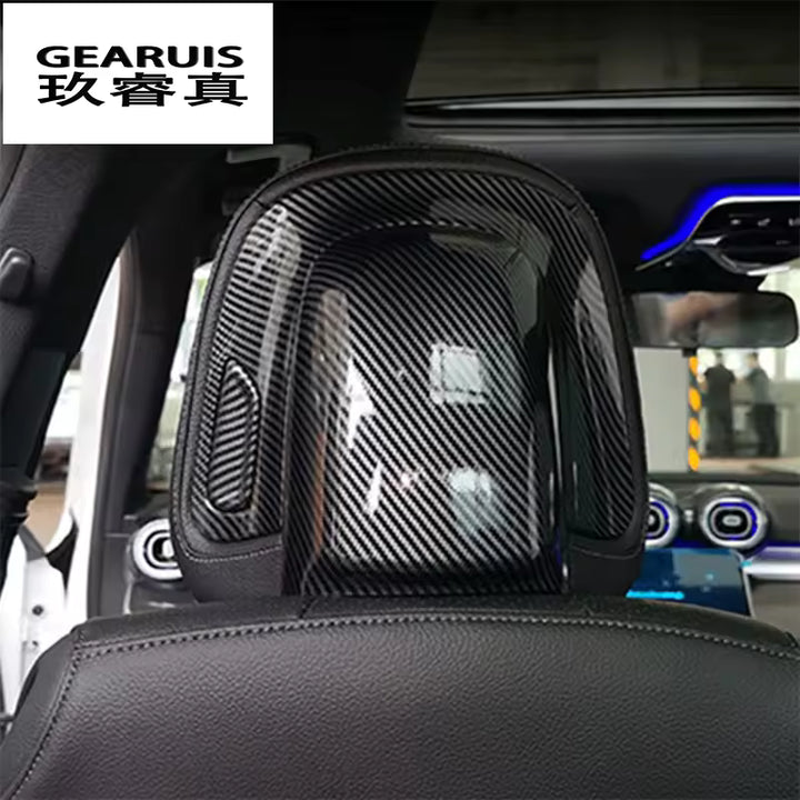 Mercedes-Benz Carbon Hoofdsteunknop Covers