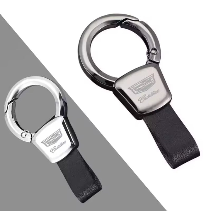Cadillac Premium Lederen Sleutelhanger
