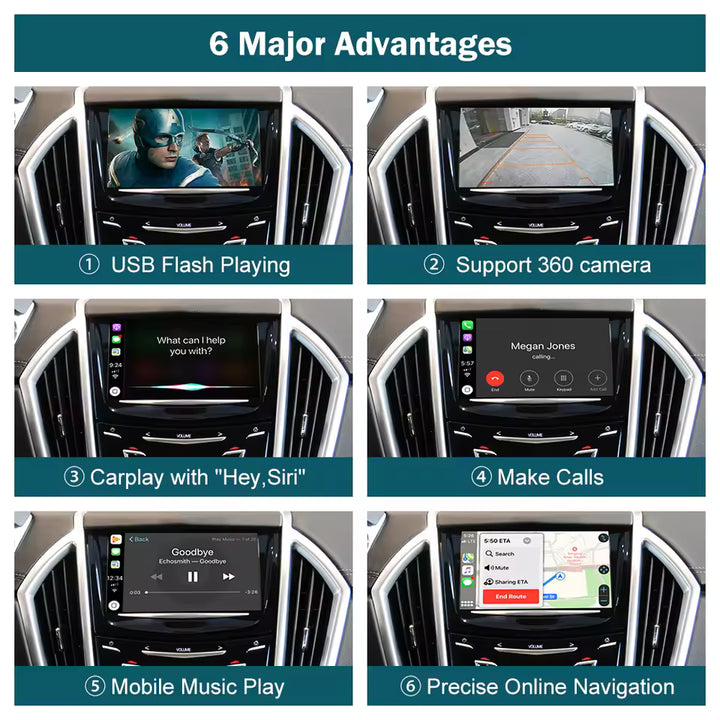 Cadillac Draadloze Apple CarPlay & Android Auto Module