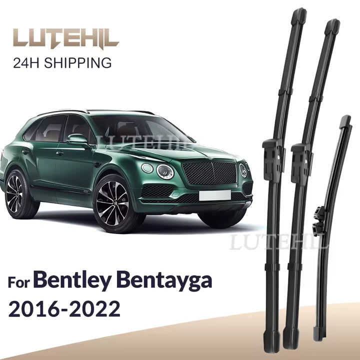 Bentley Bentayga (2016-2022) Ruitenwisserbladen Set (Voor & Achter)