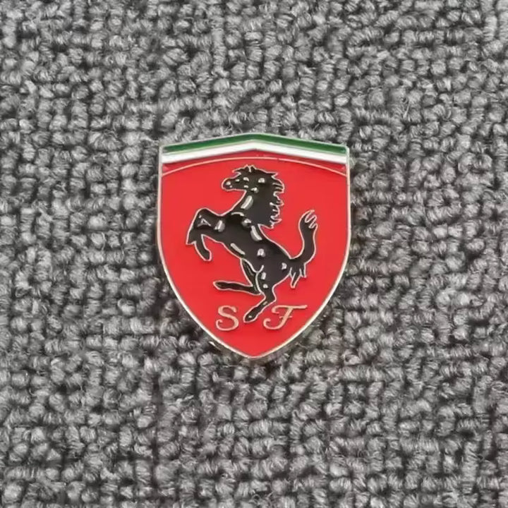 Ferrari 3D Metalen Embleem Sticker
