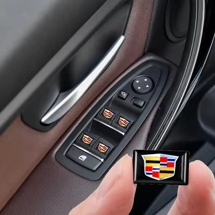 Cadillac Interieur Epoxy Stickers (10 Stuks)