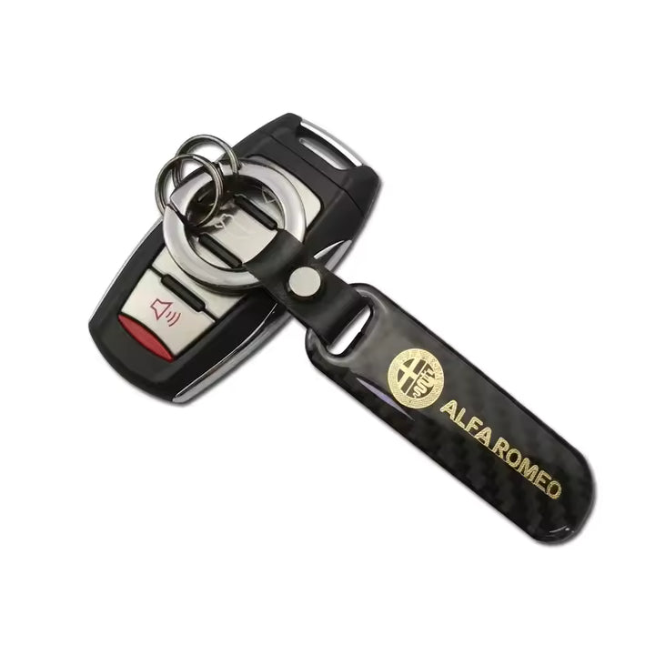 Alfa Romeo Carbon Sleutelhanger