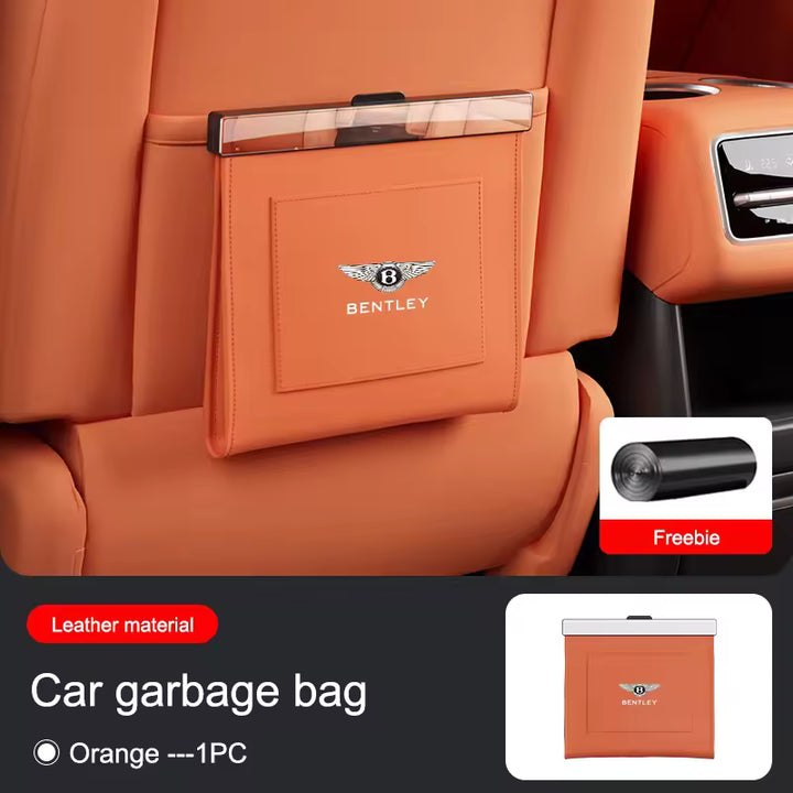 Bentley Draagbare Auto Prullenbak & Interieur Opbergzak
