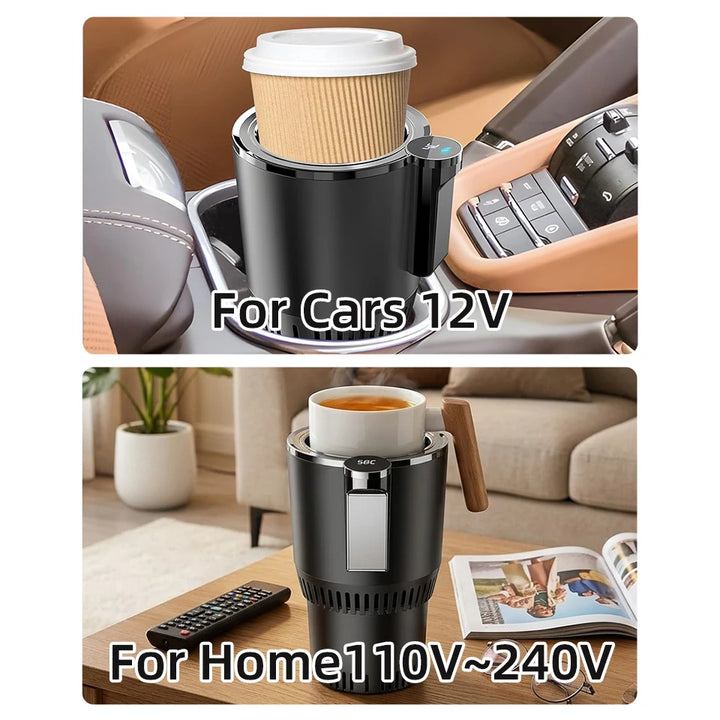 Intelligente Auto Bekerhouder, 2-in-1 Drankverwarmer en Koeler