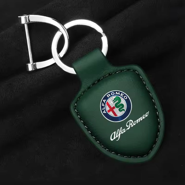 Alfa Romeo Lederen Sleutelhanger