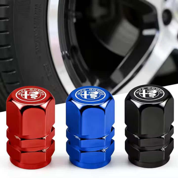 Alfa Romeo Ventieldopjes (4 Stuks)
