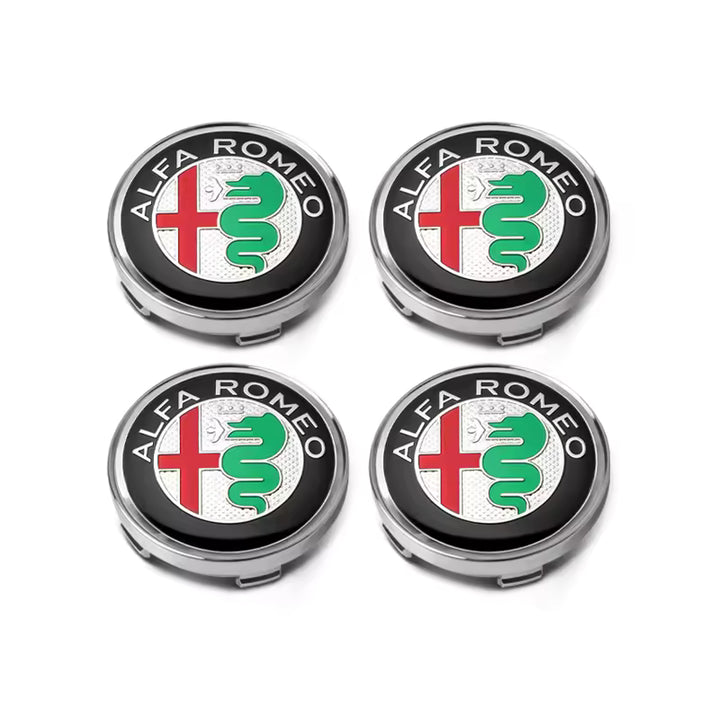 Alfa Romeo Naafdoppen Set (60mm)