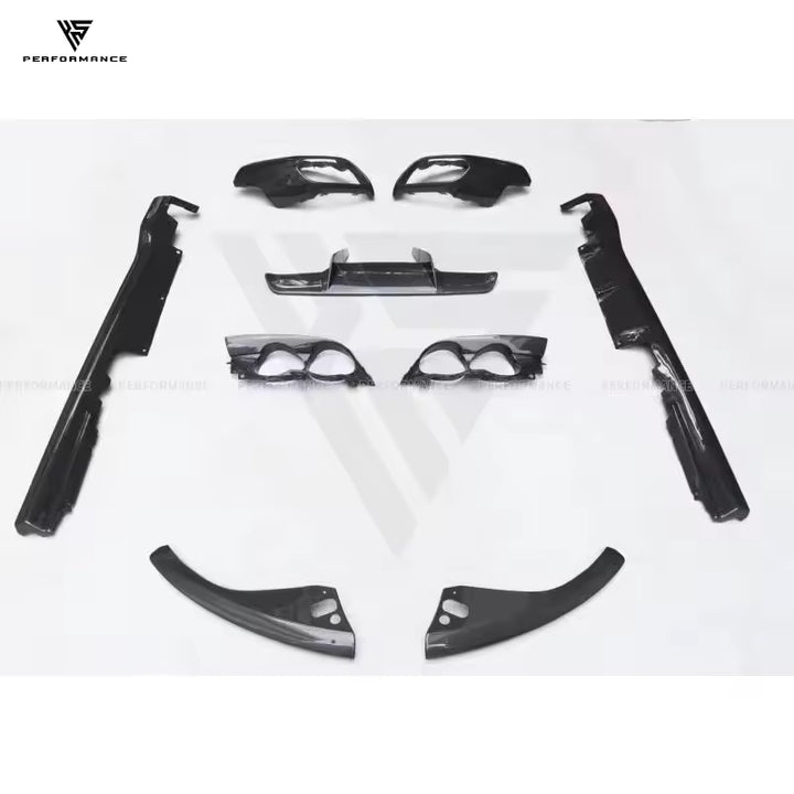 Ferrari 812 Carbon Zijskirts (OEM-Stijl)
