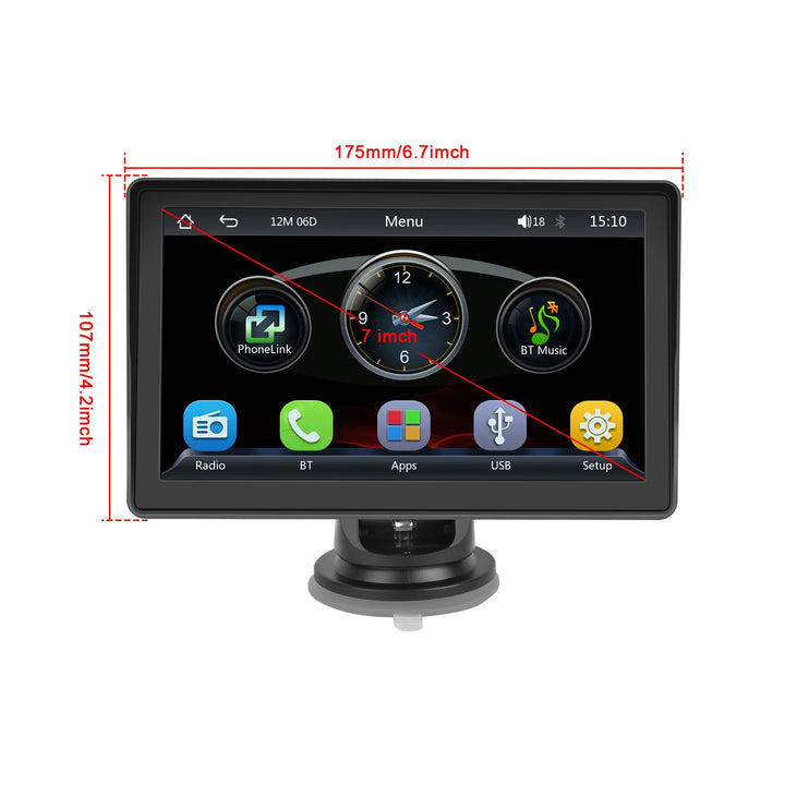 Universeel draadloze Apple Car-Play/Android auto
