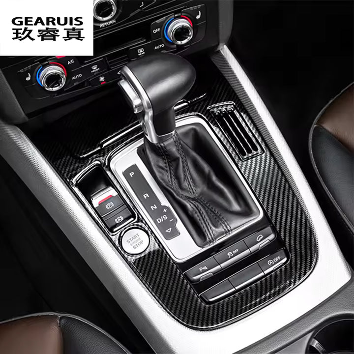Audi A4 B8 / A5 - Dashboard- en cd-paneelbekledingsset met carbonlook