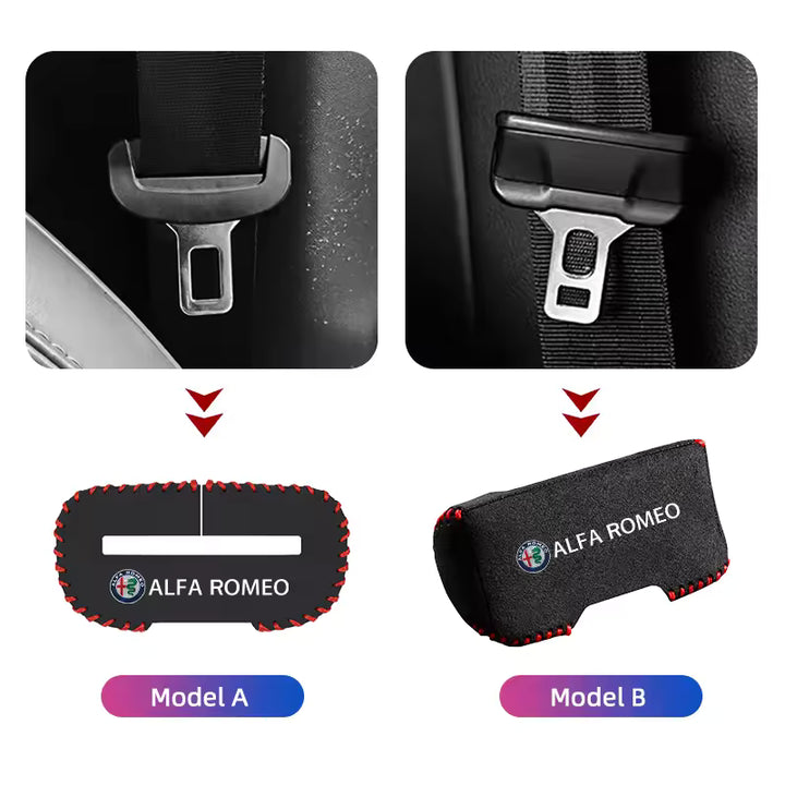 Alfa Romeo Suède Gordelgesp Covers