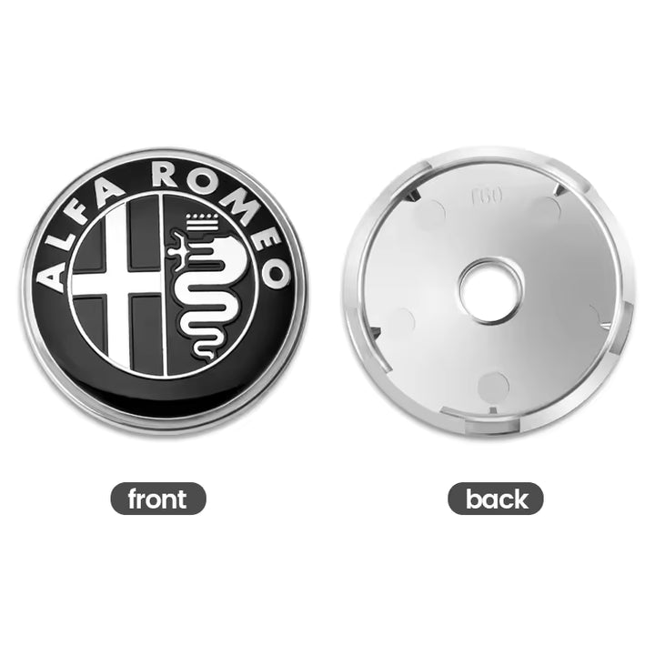 Alfa Romeo Naafdoppen Set (60mm)