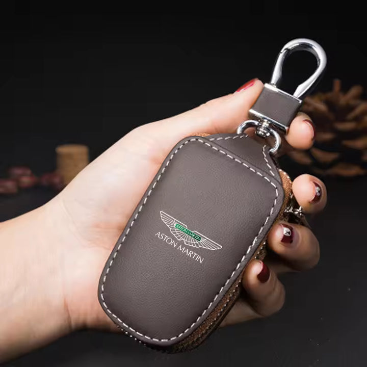 Aston Martin Sleutelhoesje & Sleutelhanger (PU-leder)