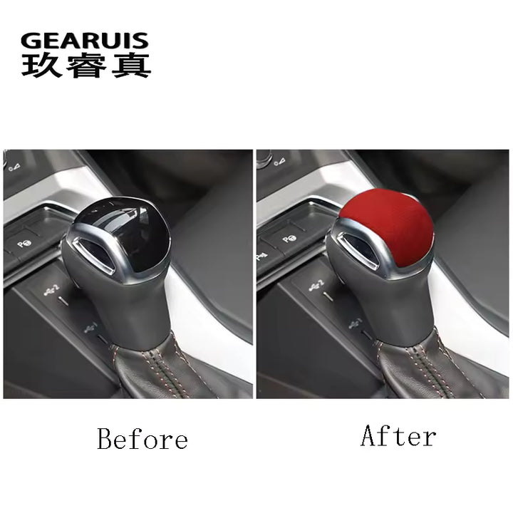Audi Q3 F3 (2019 - 2022) - Suede Lederen Versnellingspook Cover & Center Console Trim
