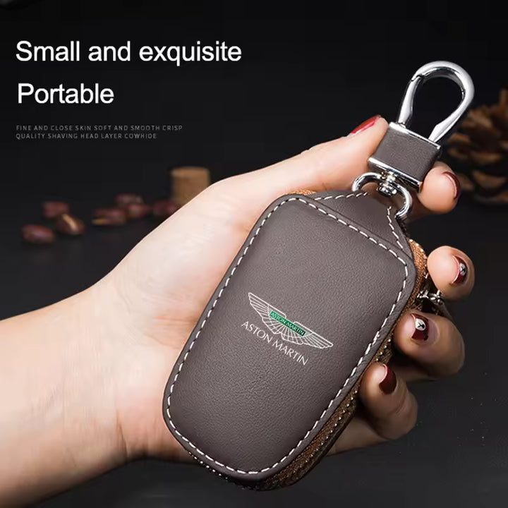 Aston Martin Sleutelhoesje & Sleutelhanger (PU-leder)