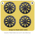 Tesla Model 3 Wieldoppen 18 Inch – Sakura-stijl (4 Stuks)