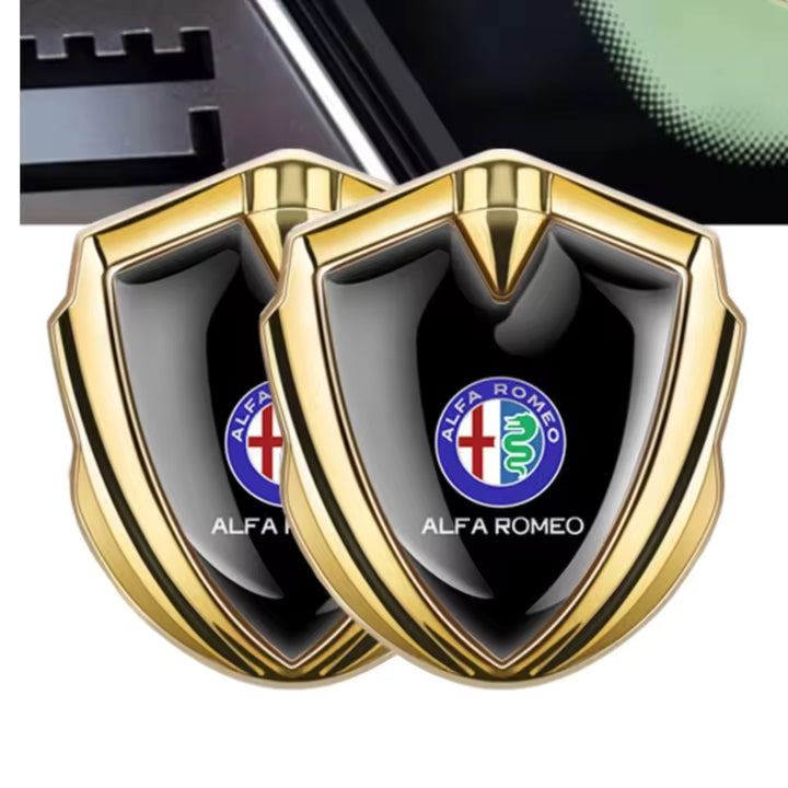 Alfa Romeo Metalen 3D Carrosserie Stickers