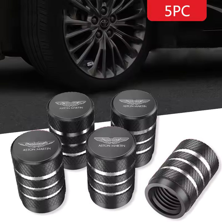 Aston Martin Aluminium Ventieldopjes (4 Stuks)