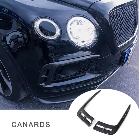 Bentley Bentayga W12 Limited Edition – Droge Koolstofvezel (Dry Carbon) Canards & Vent Trims