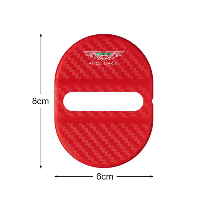 Aston Martin Deurslot Cover Stickers (4 Stuks)