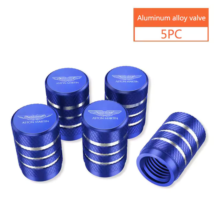 Aston Martin Aluminium Ventieldopjes (4 Stuks)