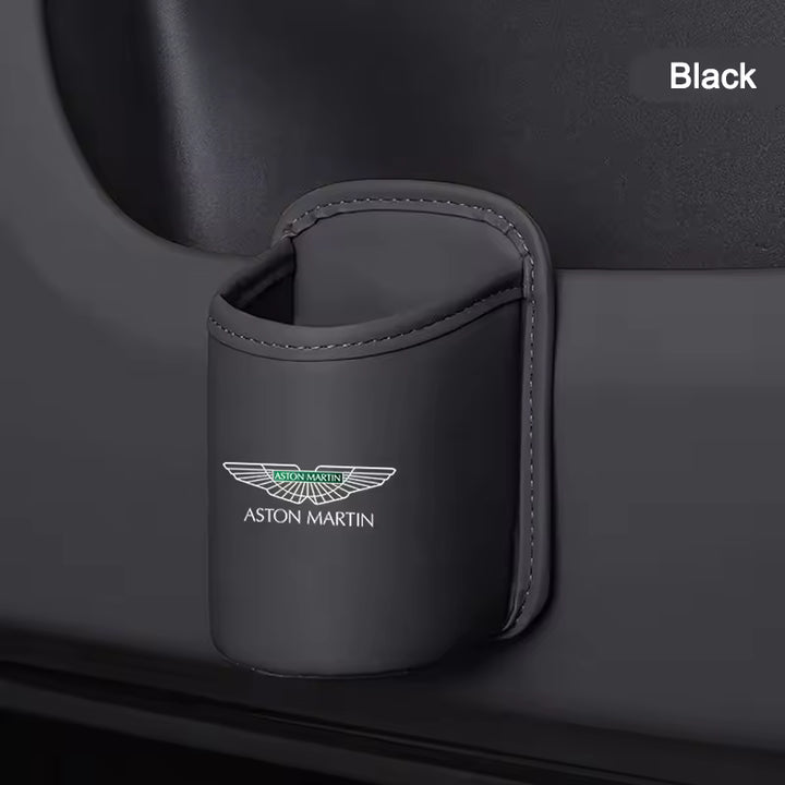Aston Martin Lederen Opbergbox & Bekerhouder
