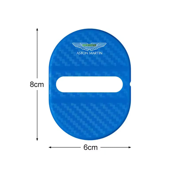 Aston Martin Deurslot Cover Stickers (4 Stuks)