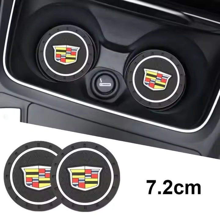 Cadillac Antislip Auto Onderzetters (2 Stuks)