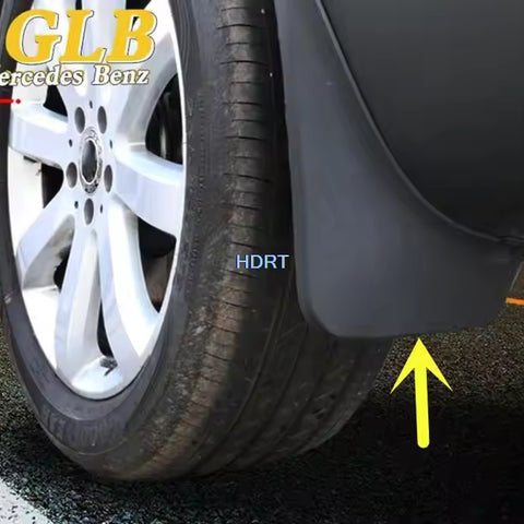 Mercedes-Benz GLB Spatborden / Spatlappen Set