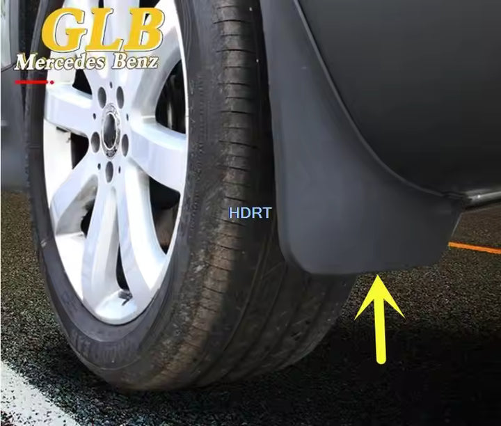 Mercedes-Benz GLB Spatborden / Spatlappen Set