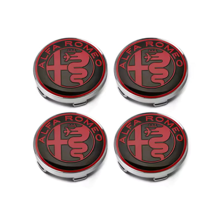 Alfa Romeo Naafdoppen Set (60mm)