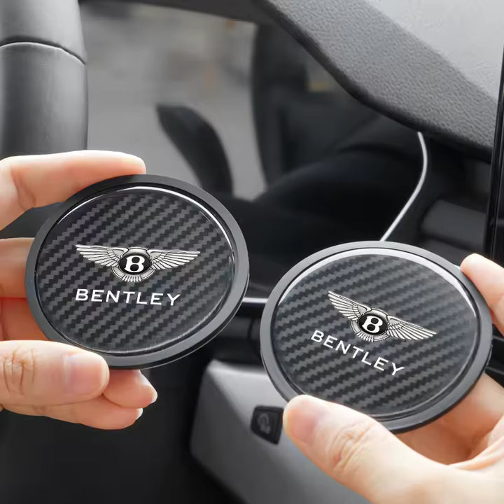 Bentley Auto Bekerhouder Onderzetters (2 stuks, Antislip)