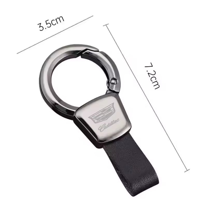 Cadillac Premium Lederen Sleutelhanger