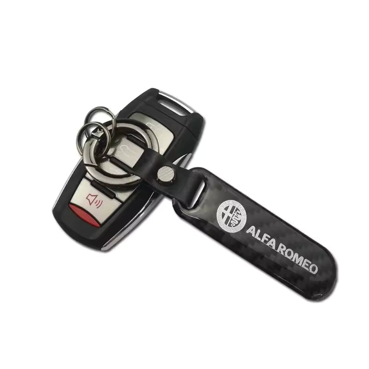 Alfa Romeo Carbon Sleutelhanger