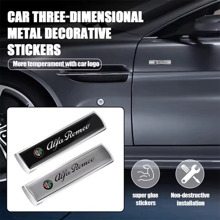 Alfa Romeo Metalen Auto Embleem