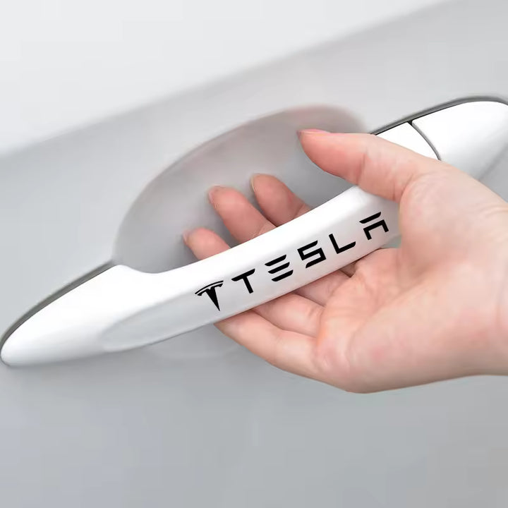 Tesla Model 3YSX Deurgreep & Spiegel Stickers (4 Stuks)