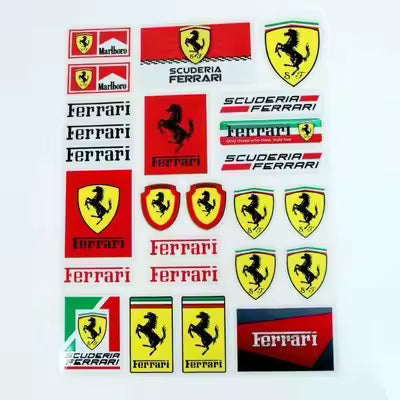 Ferrari Decoratieve Stickers (Auto-Motor-Fiets)