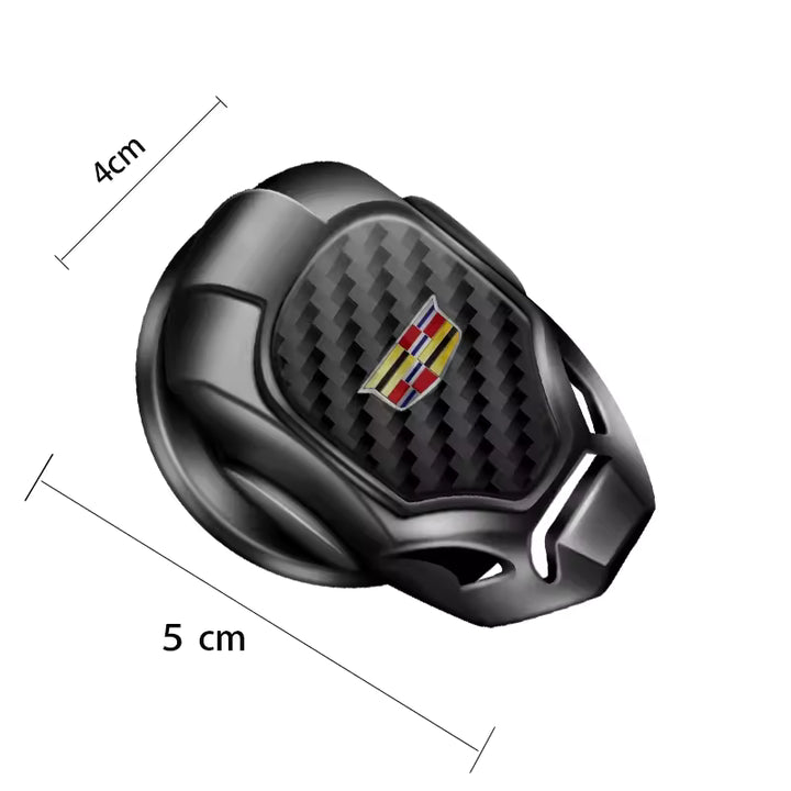 Cadillac Start-Stop Knop Cover Sticker