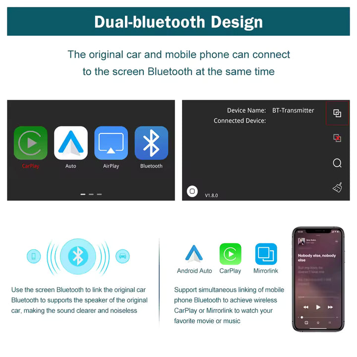 Cadillac Draadloze Apple CarPlay & Android Auto Module